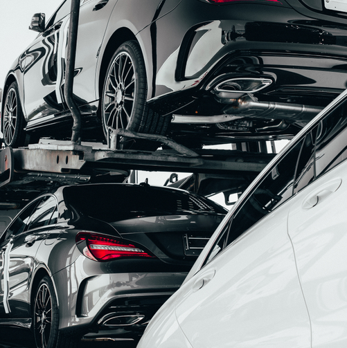 Foto entrega de coches en domicilio